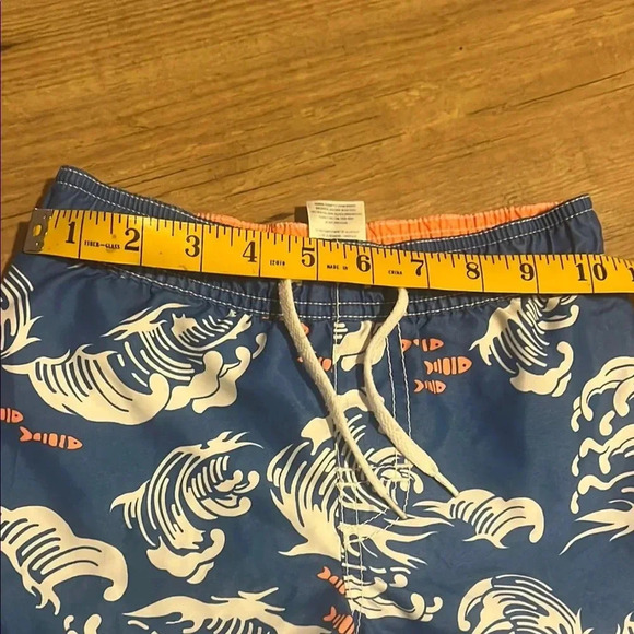 Old Navy Toddler Blue Wave Swim Shorts - Picture 5 of 5